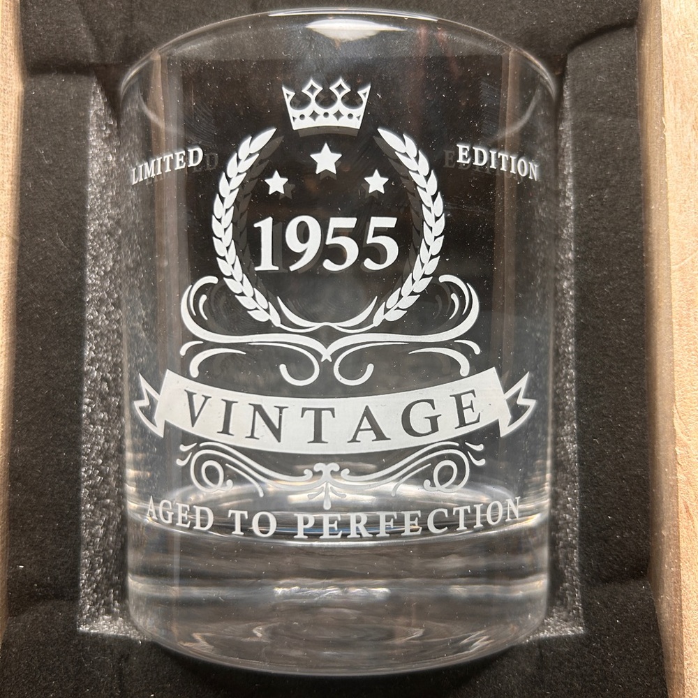 Vintage 1955 Limited Edition Glass